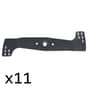 Genuine Honda HRG465 18" Blade Pack X 11 - 72511-VH4-000MP
