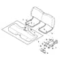 John Deere HPX615E - PC16096 - Bench Seat - ST1001249
