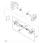 John Deere HPX615E - PC16096 - Differential - ST1002208