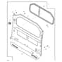 John Deere HPX615E - PC16096 - Rear Panel - ST926554