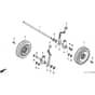Honda HRB215K1 - PXC - MZBA 6100001-6199999 Rear Wheel Diagram
