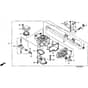 Honda HRB215K4 - HXC/A - MZBA 6415007-9999999 Transmission Diagram