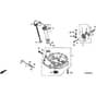 Honda HRB215K4 - PDC - MZBA 6400001-9999999 Oil Pan Diagram