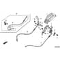 Honda HRB215K4 - SDC - MZBA 6400001-9999999 Throttle Lever Diagram