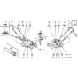 Honda HRB423 - PDE - MZBC 8000001-8099999 Label Diagram