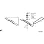 Honda HRB423 - PDE - MZBC 8000001-8099999 Rotary Blade Diagram