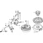 Honda HRB423 - PDG - MZBC 8000001-8099999 Flywheel Diagram