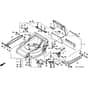 Honda HRB423 - PDH - MZBC 8000001-8099999 Cutter Housing Diagram