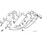 Honda HRB423 - PDT - MZBC 8000001-8099999 Handle Pipe Diagram
