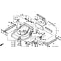 Honda HRB423 - PG - MZBC 8000001-8099999 Cutter Housing Diagram