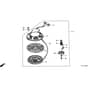 Honda HRB423 - QDE - MZBC 8000001-8099999 Recoil Starter Diagram (up to eng no. 2565816)