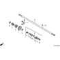 Honda HRB423 - SDE - MZBC 8000001-8099999 Driveshaft Diagram