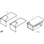 Honda HRB423 - SDG - MZBC 8000001-8099999 Grass Bag Diagram