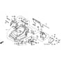 Honda HRB423 - SQE - MZBC 8000001-8099999 Cutter Housing Diagram