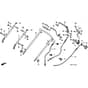 Honda HRB423 - SXE - MZBC 8000001-8099999 Handle Pipe Diagram