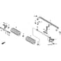 Honda HRB423K1 - QDE - MZBC 8100001- Rear Wheel Diagram