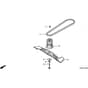 Honda HRB423K1 - SDE - MZBC 8100001- Rotary Blade Diagram