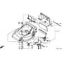 Honda HRB423K1 - SXE - MZBC 8100001- Cutter Housing Diagram
