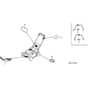 Honda HRB425C1 - PDE - MZCF 8100001-8499999 Label (2) Diagram
