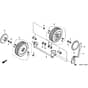 Honda HRB425C - PDEE/A - MZCF 8500001-9999999 Rear Wheel Diagram