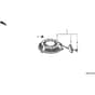 Honda HRB425C - QDE - MZCF 8000001-8499999 Recoil Starter Diagram
