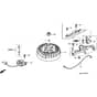 Honda HRB425C - SXE - MZCF 8000001-8499999 Flywheel Diagram