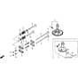 Honda HRB475 - QXE - MZAZ 8000001-8099999 Camshaft Diagram
