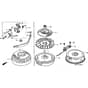 Honda HRB475 - SE - MZAZ 8000001-8099999 Flywheel Diagram