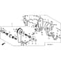 Honda HRB475 - SG - MZAZ 8000001-8099999 Transmission (QXE) Diagram