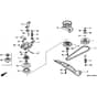 Honda HRB475K1 - HXE - MZAZ 8100001-8199999 Brake Arm/Rotary Blade Diagram