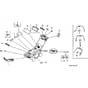 Honda HRB475K1 - PG - MZAZ 8100001-8199999 Label Diagram
