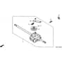 Honda HRB475K1 - SDE - MZAZ 8100001-8199999 Transmission Diagram