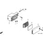 Honda HRB475K2 - PDE - MZAZ 8200001-8299999 Air Cleaner Diagram