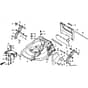 Honda HRB475K2 - PDE - MZAZ 8200001-8299999 Cutter Housing Diagram