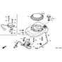 Honda HRB475K3 - HME - MZAZ 8300001-9999999 Fan Cover Diagram
