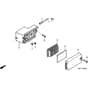 Honda HRB475K3 - QME - MZAZ 8300001-9999999 Air Cleaner Diagram
