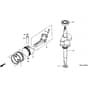 Honda HRB475K3 - QME - MZAZ 8300001-9999999 Piston/Crankshaft Diagram