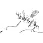 Honda HRB476C1 - HXEE - MZCD 1000001-9999999 Throttle Lever Diagram