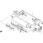 Honda HRB476C1 - QXE - MZCD 8100001-8123431 Rear Roller Diagram