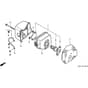Honda HRB535K2 - SXF - MZBA 6200001-6299999 Muffler Diagram