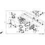Honda HRB535K2 - SXF - MZBA 6200001-6299999 Transmission (HXE) Diagram