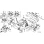 Honda HRB535K3 - HXE - MZBA 6300001-6399999 Cutter Housing Diagram