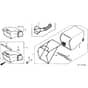 Honda HRB535K3 - SXE - MZBA 6300001-6399999 Grass Bag Diagram
