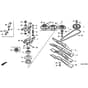 Honda HRB536C1 - TXE - MZCB 6100001-6199999 Rotary Blade Diagram (up to ser no. 6122160)