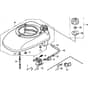 Honda HRB536C1 - TXFA - MZCB 6100001-6199999 Fan Cover Diagram
