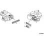 Honda HRB536C1 - TXFA - MZCB 6100001-6199999 Label Diagram