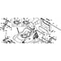 Honda HRB536C2 - TXE - MZCB 6200001-9999999 Cutter Housing Diagram