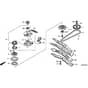 Honda HRB536C2 - TXE - MZCB 6200001-9999999 Rotary Blade Diagram