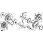 Honda HRB536C2 - TXEA - MZCB 6200001-9999999 Rear Wheel Diagram