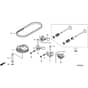 Honda HRB536C - SXF - MZCB 6000001-6099999 Camshaft Diagram